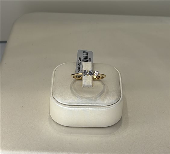 Anello Domar Donna in Oro Zircone ANOR-103-280 - ANOR-103-280